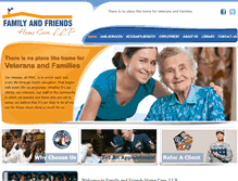 Tablet Screenshot of familyfriendshomecare.org